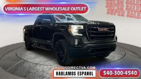 Black 2021 GMC Sierra 1500 Elevation for sale in Fredericksburg, VA