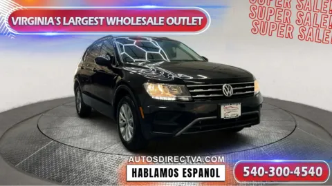 Black 2020 Volkswagen Tiguan 2.0T S for sale in Fredericksburg, VA
