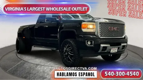 Black 2015 GMC Sierra 3500HD Denali for sale in Fredericksburg, VA