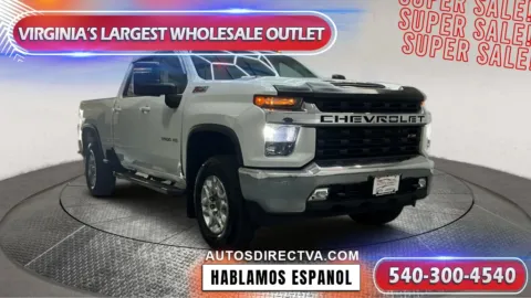 White 2022 Chevrolet Silverado 3500HD LT for sale in Fredericksburg, VA