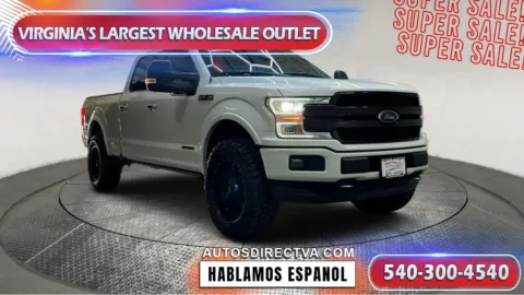 White 2018 Ford F-150 for sale in Fredericksburg, VA