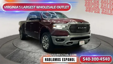 Red 2019 Ram 1500 Laramie Longhorn for sale in Fredericksburg, VA
