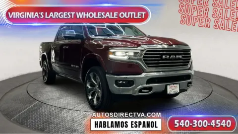 Red 2019 Ram 1500 Laramie Longhorn for sale in Fredericksburg, VA