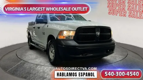 White 2015 Ram 1500 Tradesman for sale in Fredericksburg, VA