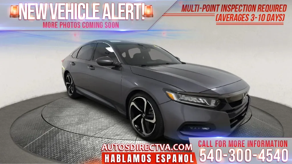 Gray 2020 Honda Accord Sport for sale in Fredericksburg, VA