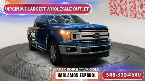 Blue 2019 Ford F-150 XLT for sale in Fredericksburg, VA