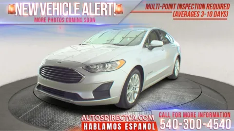 Silver 2019 Ford Fusion Hybrid SE for sale in Fredericksburg, VA