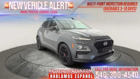 Gray 2021 Hyundai Kona NIGHT for sale in Fredericksburg, VA