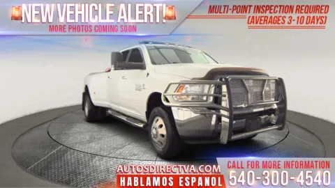White 2018 Ram 3500 SLT for sale in Fredericksburg, VA