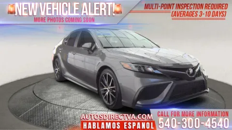 Gray 2021 Toyota Camry for sale in Fredericksburg, VA