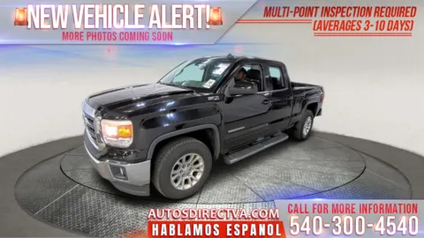 Black 2015 GMC Sierra 1500 SLE for sale in Fredericksburg, VA