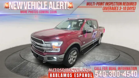 Red 2019 Ford F-150 for sale in Fredericksburg, VA