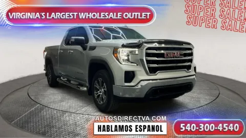 Silver 2019 GMC Sierra 1500 SLE for sale in Fredericksburg, VA
