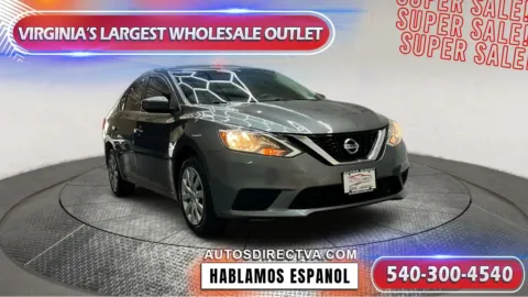 Gray 2019 Nissan Sentra S for sale in Fredericksburg, VA