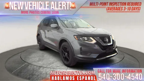 Gray 2018 Nissan Rogue S for sale in Fredericksburg, VA