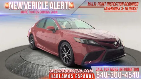 Red 2022 Toyota Camry for sale in Fredericksburg, VA