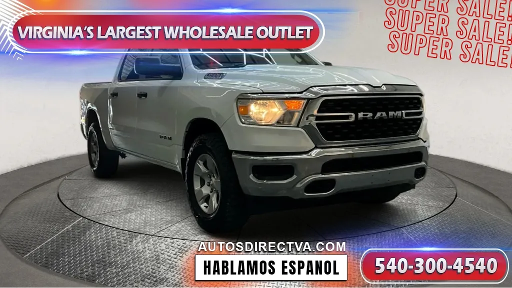 White 2023 Ram 1500 Big Horn/Lone Star for sale in Fredericksburg, VA