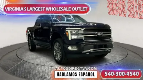 Blue 2024 Ford F-150 King Ranch for sale in Fredericksburg, VA