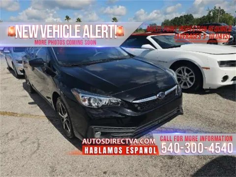 Black 2020 Subaru Impreza Premium for sale in Fredericksburg, VA