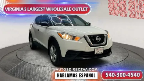 White 2020 Nissan Kicks S for sale in Fredericksburg, VA