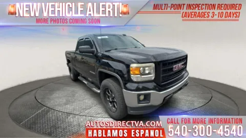 Black 2015 GMC Sierra 1500 SLE for sale in Fredericksburg, VA