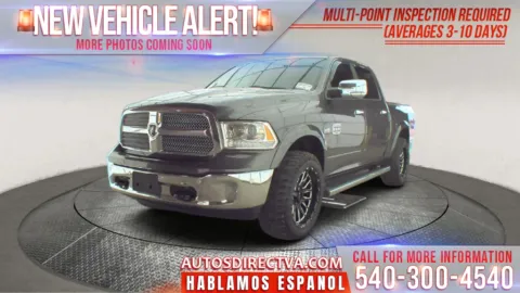Gray 2016 Ram 1500 Laramie Longhorn for sale in Fredericksburg, VA