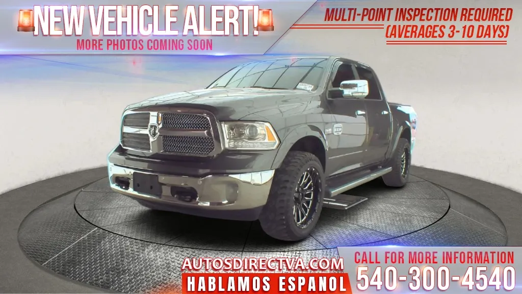 Gray 2016 Ram 1500 Laramie Longhorn for sale in Fredericksburg, VA