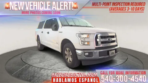 White 2017 Ford F-150 XLT for sale in Fredericksburg, VA