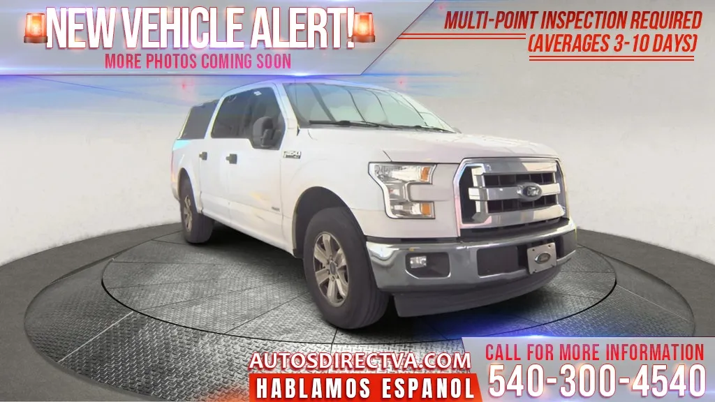 White 2017 Ford F-150 XLT for sale in Fredericksburg, VA