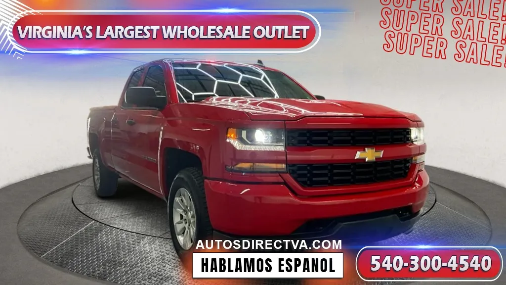 Red 2017 Chevrolet Silverado 1500 Custom for sale in Fredericksburg, VA
