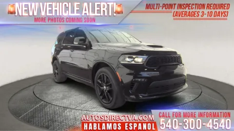 Black 2021 Dodge Durango GT Plus for sale in Fredericksburg, VA