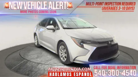 Silver 2021 Toyota Corolla LE for sale in Fredericksburg, VA
