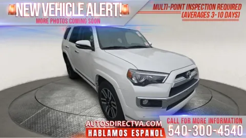White 2015 Toyota 4Runner for sale in Fredericksburg, VA