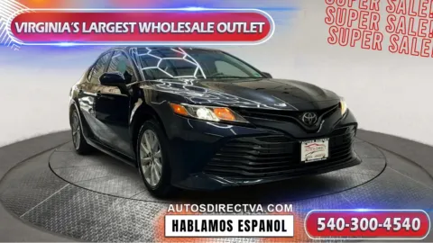 Blue 2020 Toyota Camry LE for sale in Fredericksburg, VA