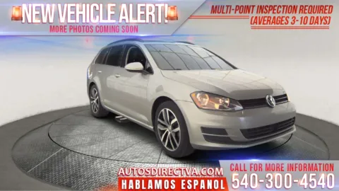 Silver 2016 Volkswagen Golf SportWagen TSI Limited Edition for sale in Fredericksburg, VA