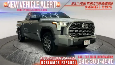 Silver 2022 Toyota Tundra 1794 for sale in Fredericksburg, VA