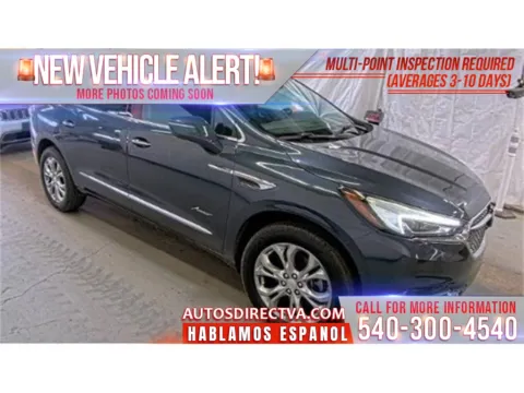 Gray 2018 Buick Enclave Avenir for sale in Fredericksburg, VA