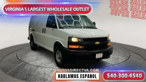 White 2020 Chevrolet Express 3500 Work Van for sale in Fredericksburg, VA