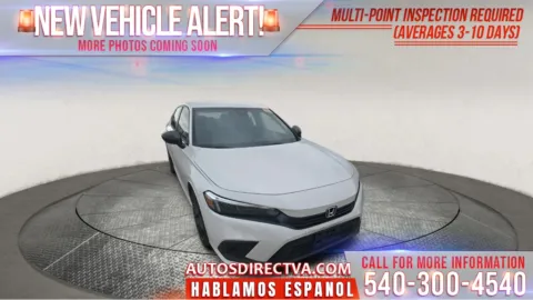 White 2024 Honda Civic Sport for sale in Fredericksburg, VA