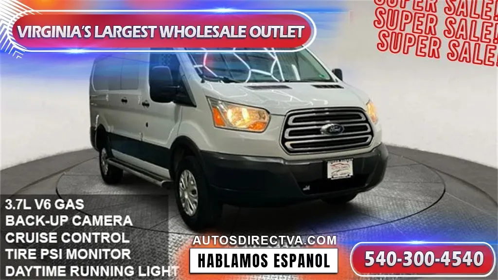 White 2016 Ford Transit-250 for sale in Fredericksburg, VA