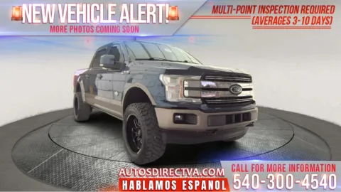 Blue 2019 Ford F-150 King Ranch for sale in Fredericksburg, VA