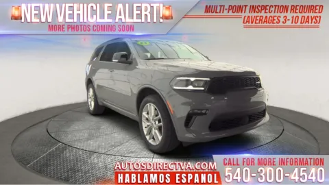 Gray 2023 Dodge Durango GT Plus for sale in Fredericksburg, VA