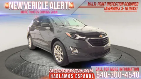 Gray 2019 Chevrolet Equinox LT for sale in Fredericksburg, VA