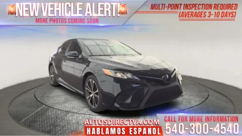 Blue 2020 Toyota Camry SE for sale in Fredericksburg, VA