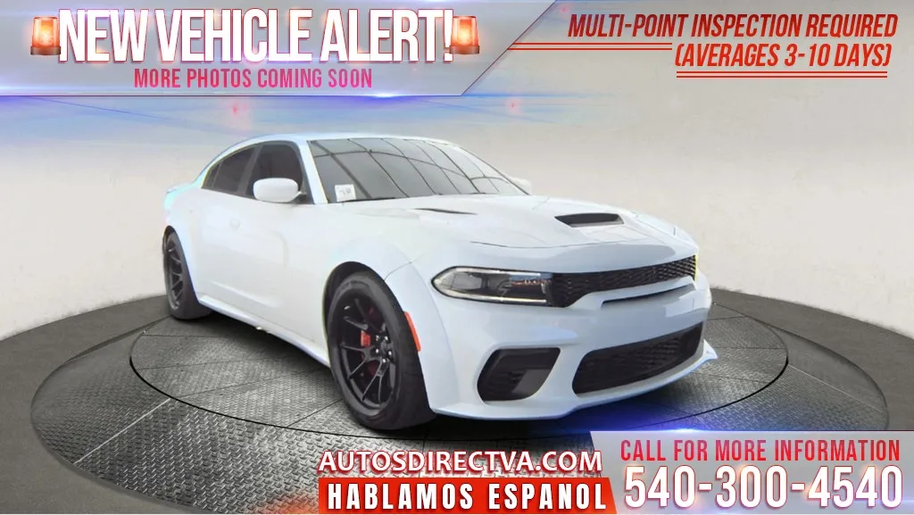 White 2022 Dodge Charger SRT Hellcat Redeye Widebody for sale in Fredericksburg, VA