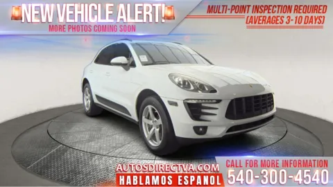 White 2017 Porsche Macan for sale in Fredericksburg, VA