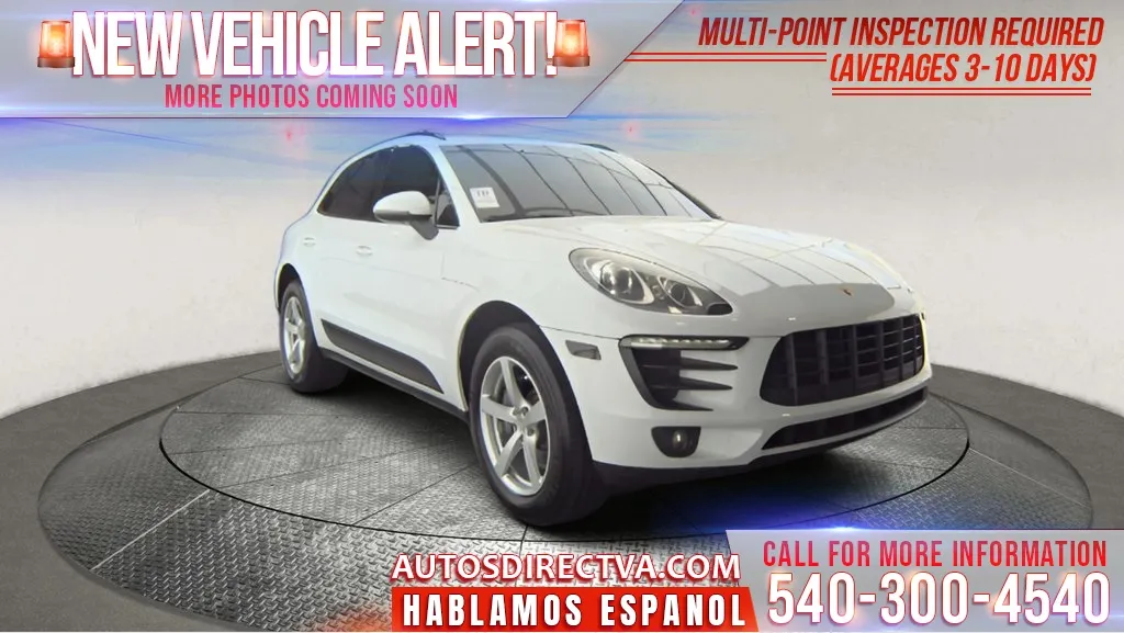 White 2017 Porsche Macan for sale in Fredericksburg, VA