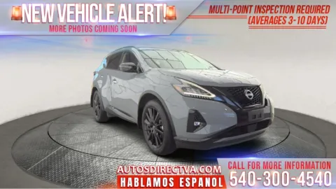 Gray 2024 Nissan Murano SV for sale in Fredericksburg, VA