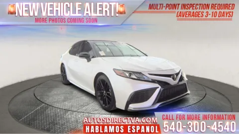 White 2022 Toyota Camry XSE for sale in Fredericksburg, VA