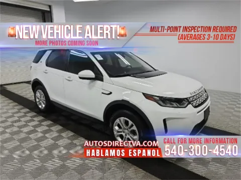 White 2020 Land Rover Discovery Sport S for sale in Fredericksburg, VA